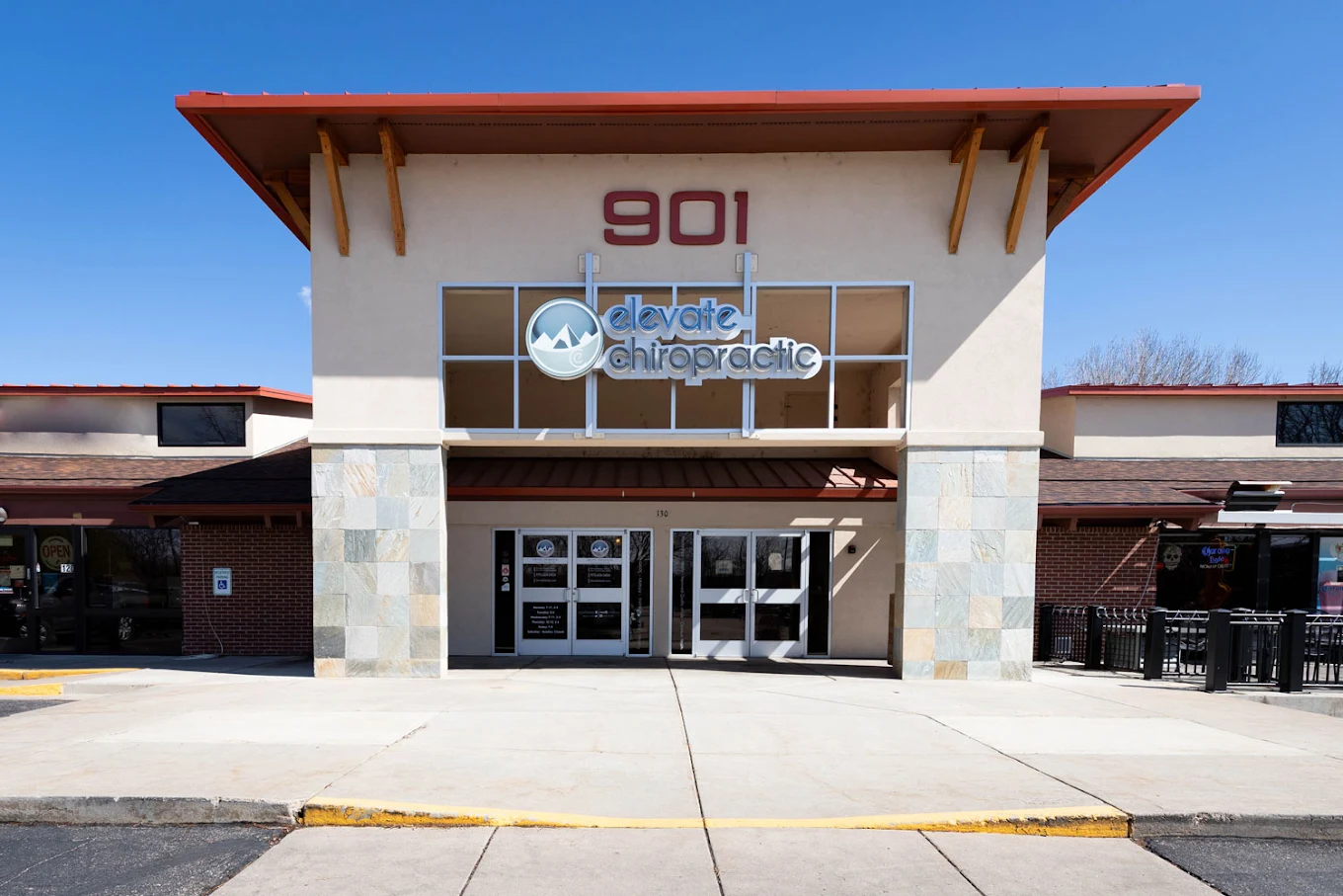 Elevate Chiropractic office at 901 in Fort Collins